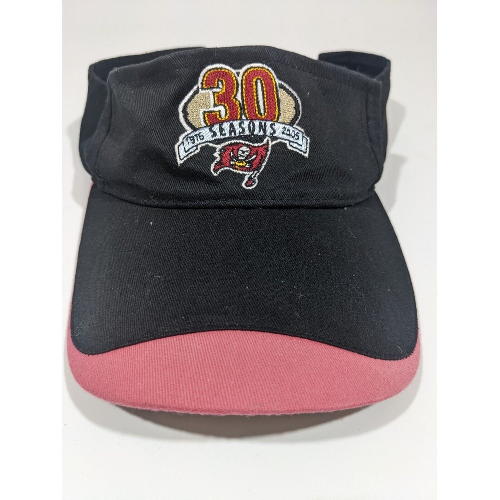 Tampa Bay Bucanneers~NFL~30 Year ~ Commemorative Adjustable Visor  Hat~ SGA